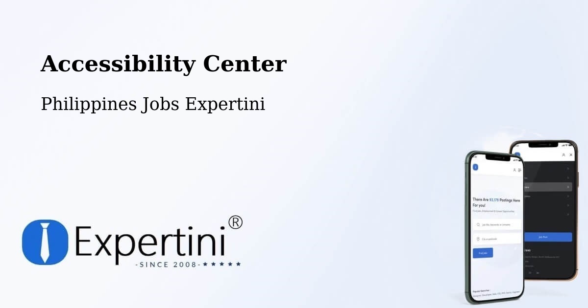 Accessibility Statement – Ramos West - Philippines Jobs Expertini