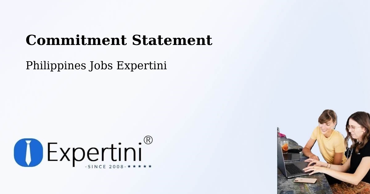 Corporate Commitment – Ramos West - Philippines Jobs Expertini
