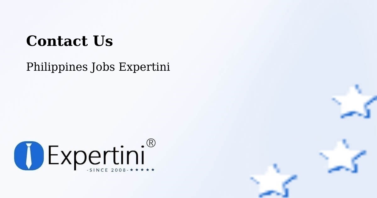 Contact Expertini – Ramos West - Philippines Jobs Expertini